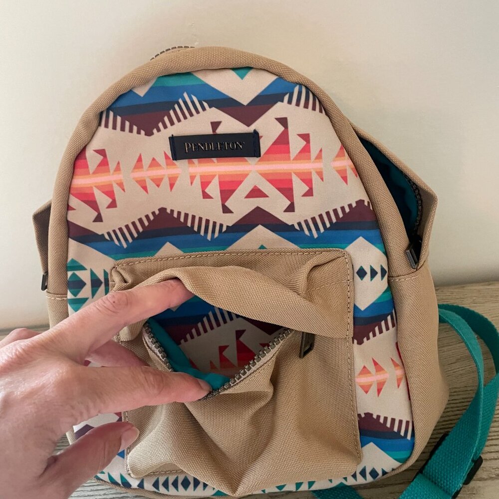 Pendleton Los Lunas Canvas Mini Backpack - image 5